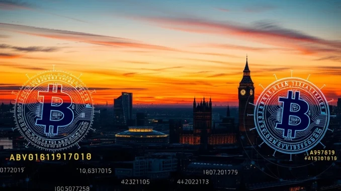 Bitcoin Breakthrough: Satsuma Secures £100M for AI and Crypto Expansion from London Satsuma Technology's monumental £100M Bitcoin and AI funding success in London, symbolizing growth and innovation.