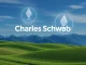 Charles Schwab logo alongside Bitcoin and Ethereum symbols, representing the firm's new Schwab crypto trading services for investors.