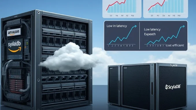 ScyllaDB Revolution: How Teams Gain 95% Latency Reduction and Slash Cloud Costs from DynamoDB ScyllaDB's revolutionary impact on database solutions, illustrating significant latency reduction and cloud cost savings compared to DynamoDB.