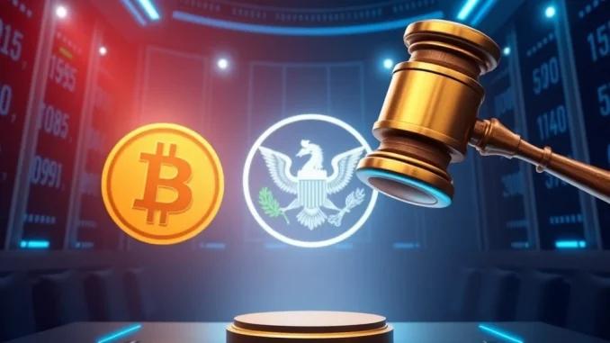 SEC delays Bitcoin ETF and Solana ETF decisions in a regulatory review scene