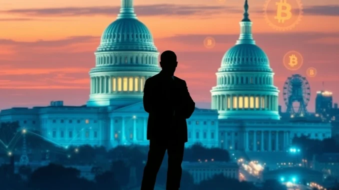 SEC Chair Paul Atkins discussing the 'Project Crypto' initiative to establish the US as a leader in cryptocurrency regulation.