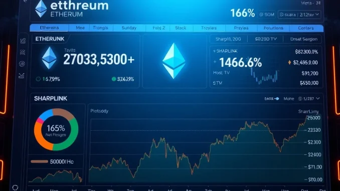 SharpLink's ETH holdings and trading strategy driving high returns
