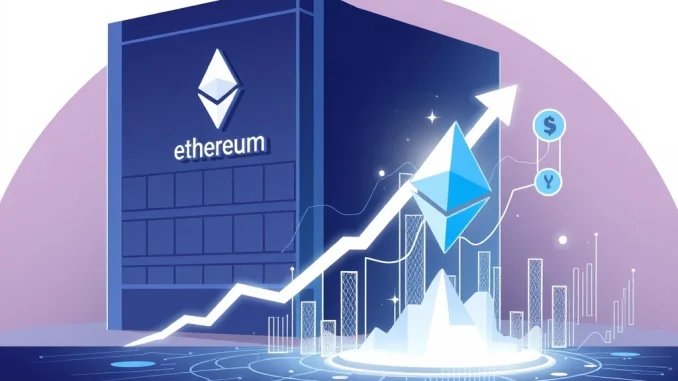 SharpLink Gaming Unveils Strategic $200M Ethereum Investment Boost A corporate entity, SharpLink Gaming, making a significant Ethereum investment, symbolizing the growth of crypto treasury in traditional finance.