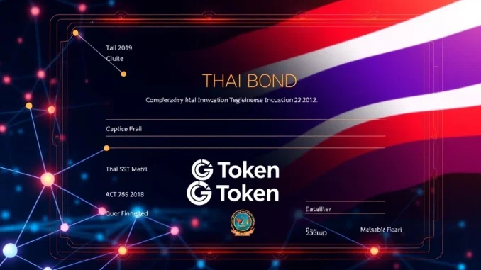 SIX Network's collaboration with the Thai government on the G-Token bond, symbolizing digital finance innovation in Thailand.