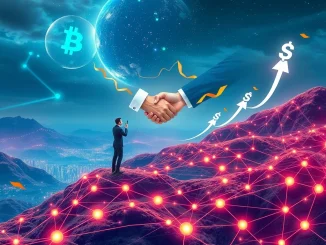 Chart showing a massive SLP price surge, representing the impact of institutional adoption and ecosystem growth on the cryptocurrency market.