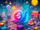 Snail Games stablecoin concept merging gaming and blockchain technology, symbolizing a new era for in-game economies.