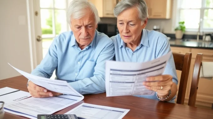 Social Security Benefits Mistake Costs Americans Thousands in Retirement Income Elderly couple reviewing Social Security benefits to maximize retirement income