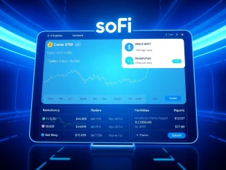 SoFi crypto relaunch featuring blockchain remittances and BTC trading