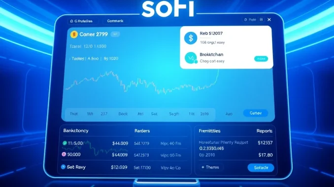 SoFi crypto relaunch featuring blockchain remittances and BTC trading