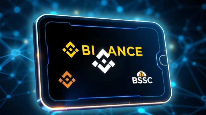 Solana News: Binance Revolutionizes DeFi Onboarding with Powerful New Web Wallet for BSC and Solana Binance Web Wallet interface facilitating seamless Solana and BSC crypto trading, emphasizing DeFi onboarding.