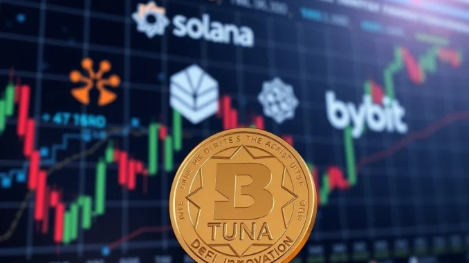 Solana and Bybit collaboration for DefiTuna TUNA DeFi trading