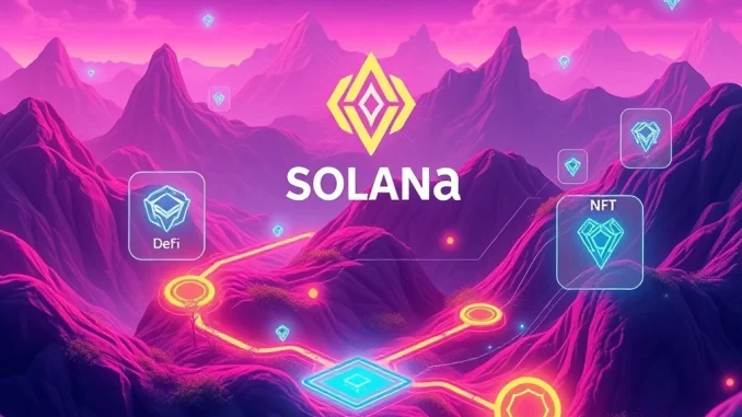 Solana Surges: How DeFi and NFT Adoption Are Fueling SOL Demand in 2025 Solana blockchain with DeFi and NFT integrations driving growth
