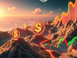 Solana ETF integration with traditional finance showcasing blockchain and stock market synergy