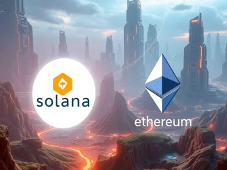 Solana and Ethereum leading the cryptocurrency market with blockchain innovation