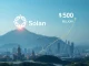 A visual representation of Solana's potential for explosive market cap growth, symbolizing its journey towards a $500 billion valuation.