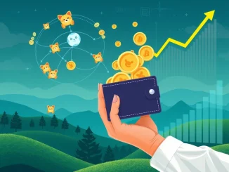 A visual representation of Solana meme tokens being bought back by a platform, symbolizing market strength and ecosystem growth fueled by LetsBONK's strategy.