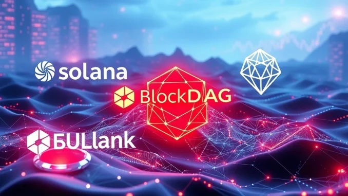 Solana news and BlockDAG presale highlight 2025 crypto market trends