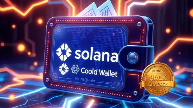 Solana news today featuring Cold Wallet's acquisition and crypto market trends