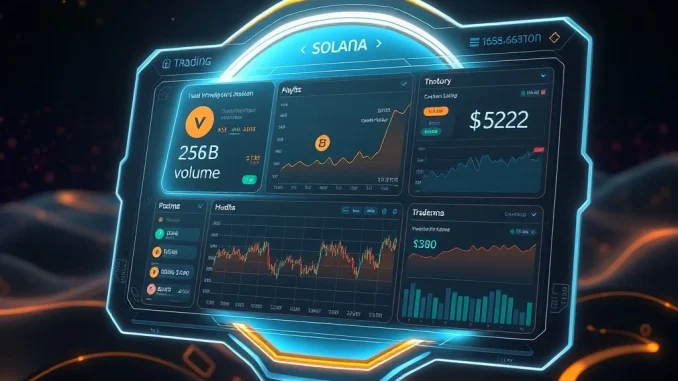 Solana News: TrojanOnSolana Dominates DeFi with $25B Volume as Top Telegram Trading Bot TrojanOnSolana Telegram trading bot interface with real-time analytics on Solana blockchain