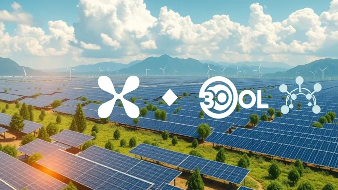 Green cloud mining farm powered by renewable energy for Solana and XRP passive income