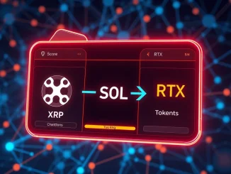 Crypto wallets shifting from XRP and SOL to RTX tokens
