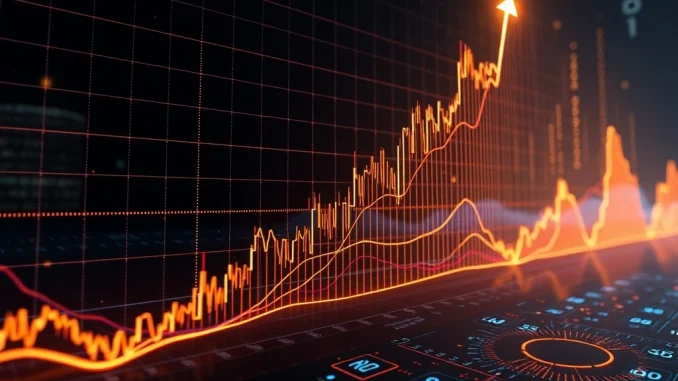 A dynamic chart showing Solana's price surging past resistance, symbolizing strong bullish momentum and potential future growth.