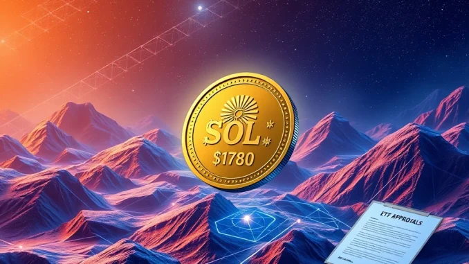 Solana price stability amid ETF approval and staking surge