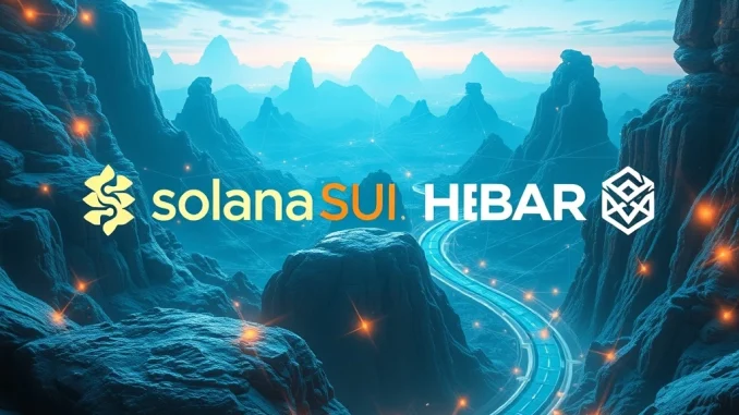 Solana, SUI, HBAR, and Cold Wallet leading the crypto utility surge with real-world rewards
