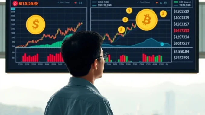Illustrates South Korea crypto investment shifting from tech to stablecoin-related stocks, symbolizing a new era of digital asset adoption.