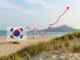 Charts showing a significant drop in South Korea crypto trading volume during the summer, highlighting the market slowdown.