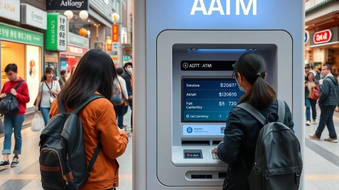 South Korea's innovative stablecoin ATMs for foreign tourists using Kaia USDT