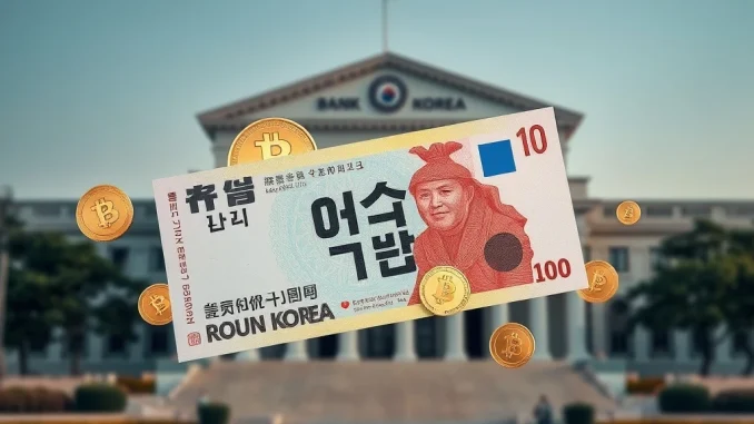 Bank of Korea safeguarding South Korea's monetary stability against the rise of USD stablecoins.