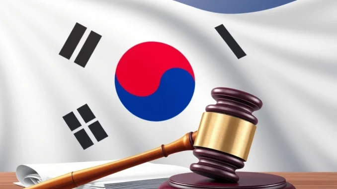 Illustrates South Korea's new stablecoin bill, emphasizing the nation's commitment to robust digital asset regulation.