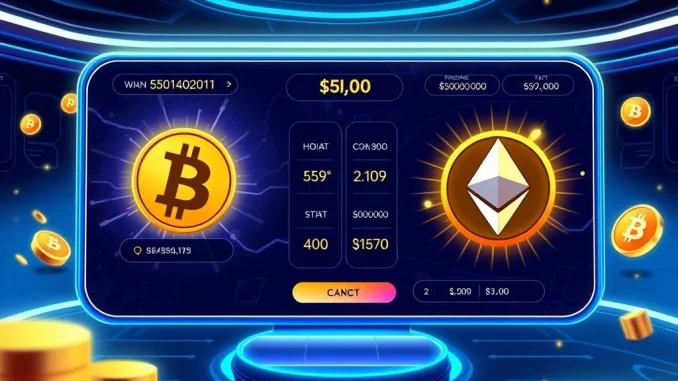 Spartans crypto casino interface with fast Bitcoin and Ethereum transactions
