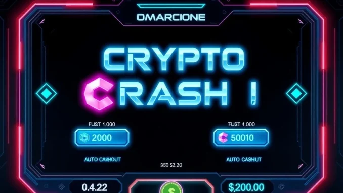 Spartans.com crypto crash game interface with real-time multipliers and auto-cashout options