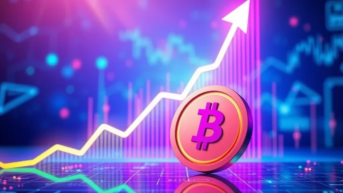 SPX6900 Crypto: Will This Token Unleash Explosive +1000% Gains? A chart illustrating potential exponential growth, symbolizing the ambitious +1000% target for SPX6900 crypto.