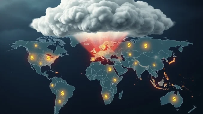 Illustrates the potential global financial instability from unilateral stablecoin adoption and volatility spillovers.
