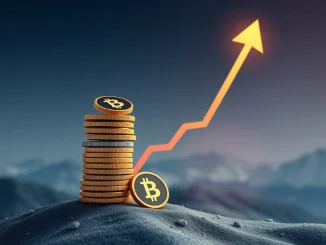A vibrant graph showing the stablecoin market cap surging past $280 billion, illustrating its unprecedented growth and market dominance.