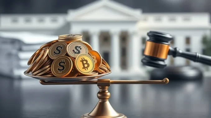 Illustrating the significant attention on stablecoins by the Federal Reserve, reflecting the 8 mentions in FOMC minutes.