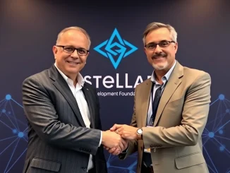José Fernández da Ponte joining Stellar Development Foundation, symbolizing new blockchain leadership and strategic growth for the organization.