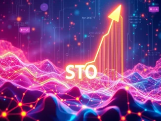 A visual representation of STO Token's explosive 833% crypto surge, depicting rapid growth and strategic blockchain developments.