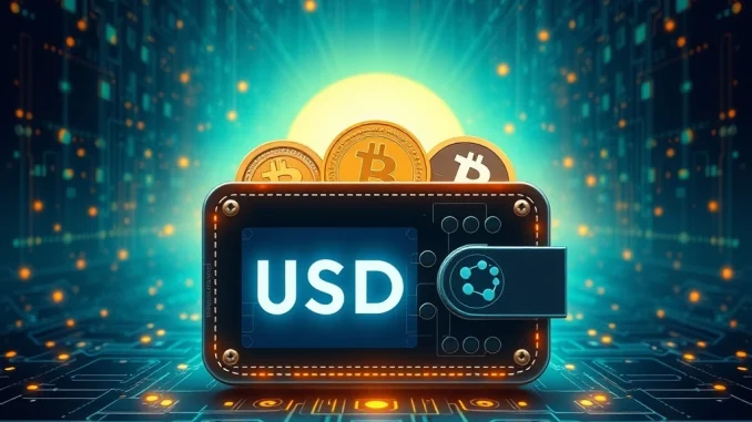SunnyMining passive income platform with USDC, USDT, and DAI stablecoins