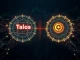 Visualizing the strategic Talos Coin Metrics acquisition, merging trading and data capabilities for advanced institutional crypto services.
