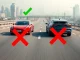 Tesla FSD system performing flawlessly on a highway, outperforming Chinese EVs in a critical safety test, highlighting its advanced capabilities.
