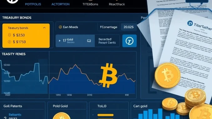 Tether's dramatic shift from Treasury bonds to Bitcoin and gold investments