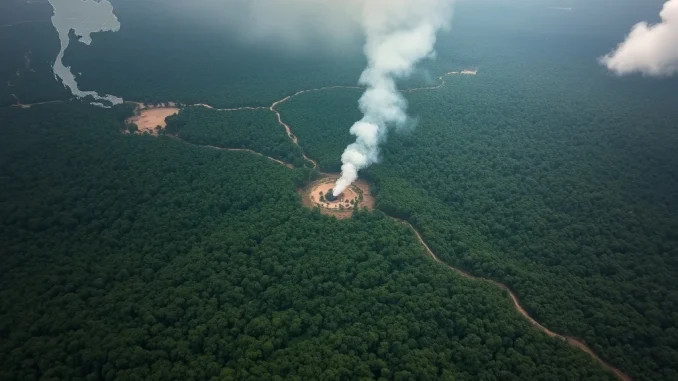 Map of the Emerald Triangle showing the contested Thailand Cambodia conflict zone and smoke from recent border skirmishes.
