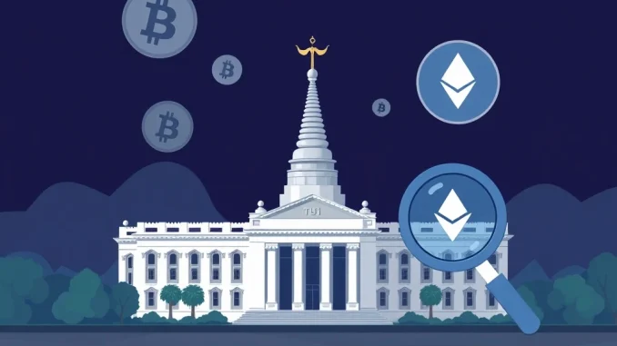 Thailand SEC building with digital assets, symbolizing new suitability assessments for crypto investors.