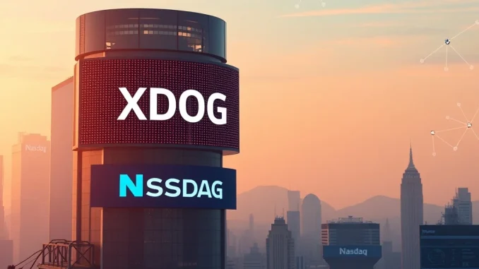 Pivotal Thumzup Dogehash Acquisition: XDOG Poised for Nasdaq Listing Visualizing the Thumzup Dogehash Acquisition, showing the new XDOG ticker symbol and crypto mining operations.
