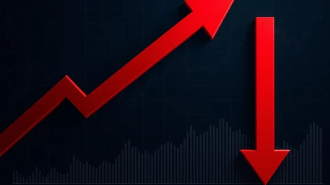 TIA cryptocurrency price drop amid market volatility