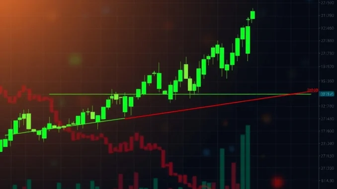 TIBBIR Price chart displaying a bullish Inverse Head and Shoulders pattern nearing a breakout, indicating potential upward movement.